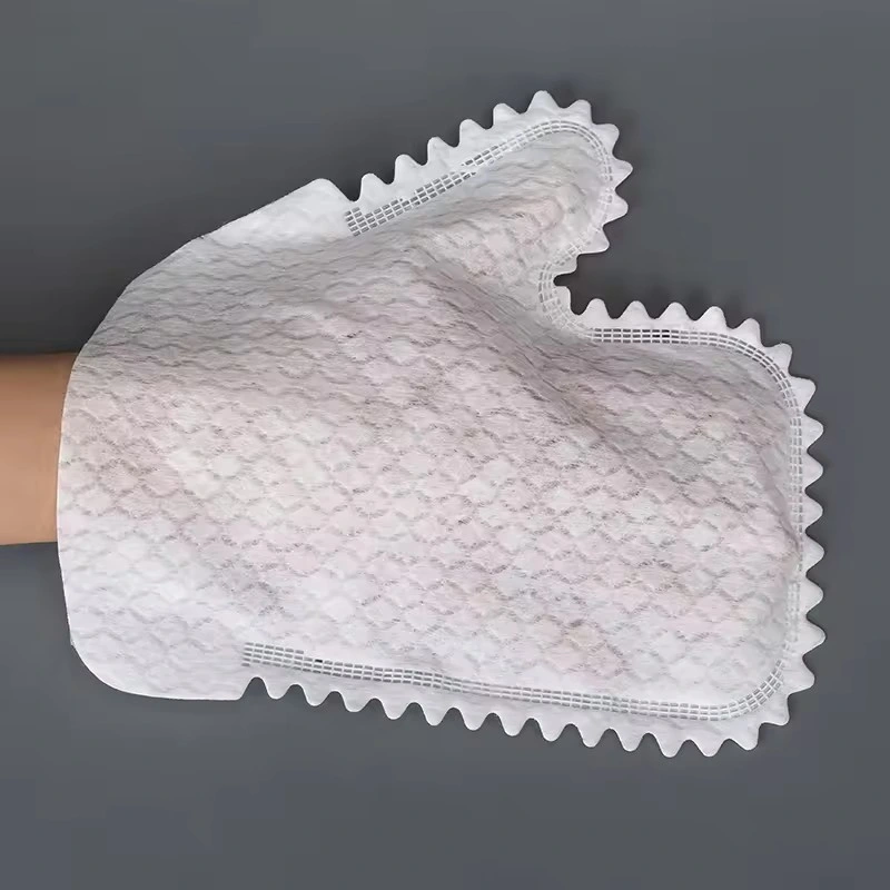 Disposable Nonwoven Wash Glove